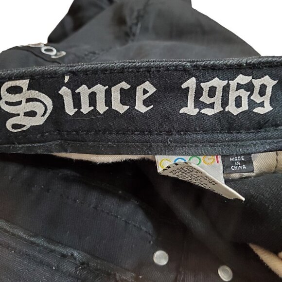 Coogi Jeans Mens Black Embroidered Logo Pocket Size 13/14 X 33 RN#121510 - Picture 6 of 14